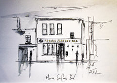Sketchbook On Paper - Mourne Seafood Bar