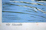 Linocut Print - Newcastle 1997 - Limited Edition