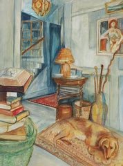 Nude With Dog