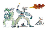 Quentin Blake - Our Friends In The Circus - Fire Eaters