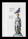 Pigeon Vs Statue