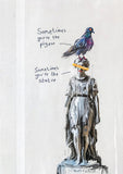 Pigeon Vs Statue
