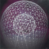 Print - Rise Sculpture In Purple