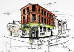 Sketchbook On Paper - Sunflower, Belfast