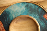 Platter With Granite Base