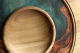 Platter With Granite Base
