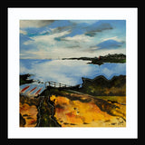 Print - Skipping Stone beach