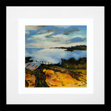 Print - Skipping Stone beach