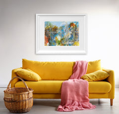 Print - Sunlit View Across Lake