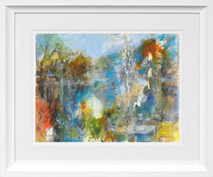 Print - Sunlit View Across Lake