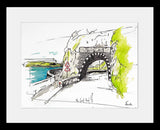 Sketchbook On Paper - The Coast Road