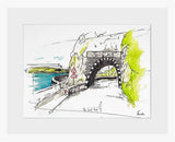 Sketchbook On Paper - The Coast Road