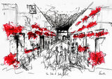 Sketchbook On Paper - The Duke Of York, Belfast