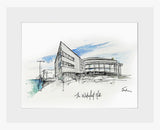 Sketchbook On Paper - The Waterfront Hall, Belfast