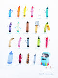 Art Poster - The Crayons