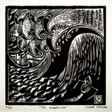 Linoprint - The Unexpected - Limited Edition