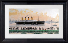 Print - The Titanic Leaving Belfast