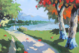 View Towards Lake