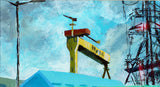 View Of The Cranes 1