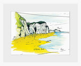 Sketchbook On Paper - Whiterocks Beach