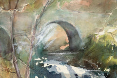 Print - Waterfall, Roe Valley