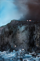 Original - Where The Puffins Roam (Diptych)