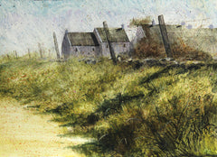 White Washed Cottages At Kearney Village