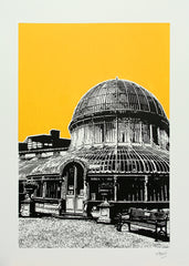 Botanic Gardens In Yellow Unframed