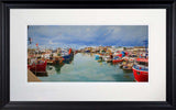 Co Down - A Day Off Portavogie Frame Black Moulded 71X45