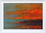 A Winter Red Framed