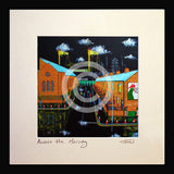 Print - Across The Mersey 15 x 15 Framed 
