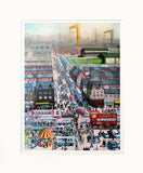 Print - After The Match East Belfast Unframed 39.5x50.5