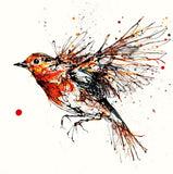 Print Open Edition Animals - Airborne-30 x 30-Unframed