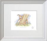 I Love You All The Way Up To My Toes AJ9003 Framed