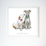 A Dog's Life - Hello Handsome Unframed