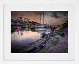 End Of The Line, Carnlough White Frame