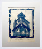 Albert Clock Frame White