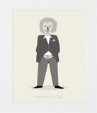 Albert Einstein Unframed