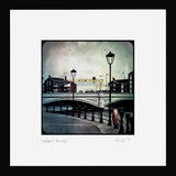 Belfast - Albert Bridge Black Frame (No Mount)