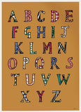 Alphabet Unframed