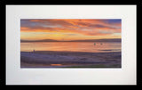 Co Down - Amber Skies, Holywood Flat Black Frame
