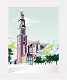 Amsterdam, Westerkerk Unframed 18x25