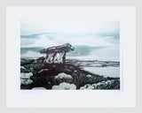 Sketchbook on Paper - Ancient Ireland White Frame