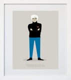 Andy Warhol White Frame