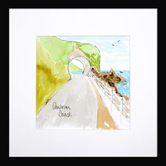 Antrim Coast - Black Frame