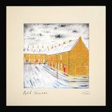 April Showers Framed 15 x 15
