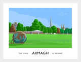 Co Armagh - Armagh  Frame White 40x30 No Mount