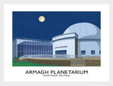 Co Armagh - Armagh Planetarium-40 x 30-White Box Frame (No Mount)
