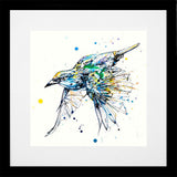Print Open Edition Animals - Arrival-Available In One Size Only-Black Box Frame (With Mount)