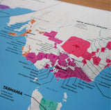 Wine Map - Australia 